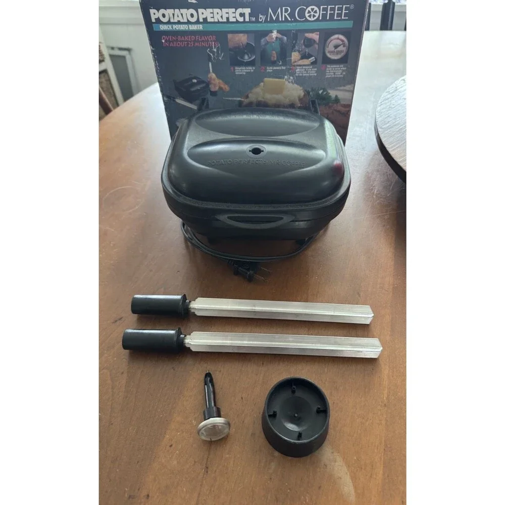 Vintage Mr. Coffee Potato Perfect Quick Potato Baker PB-1 Electric Open Box